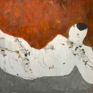 Syksy/Autumn, Pastelli, Pastel painting, 80 x 110 cm